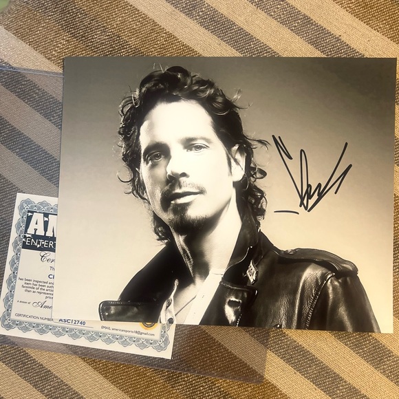 CHRIS CORNELL authenticated signed autographed 8x10 photo - Picture 1 of 9
